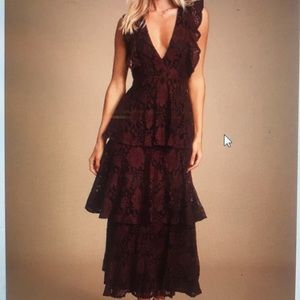 Beautiful Lace Midi Dress